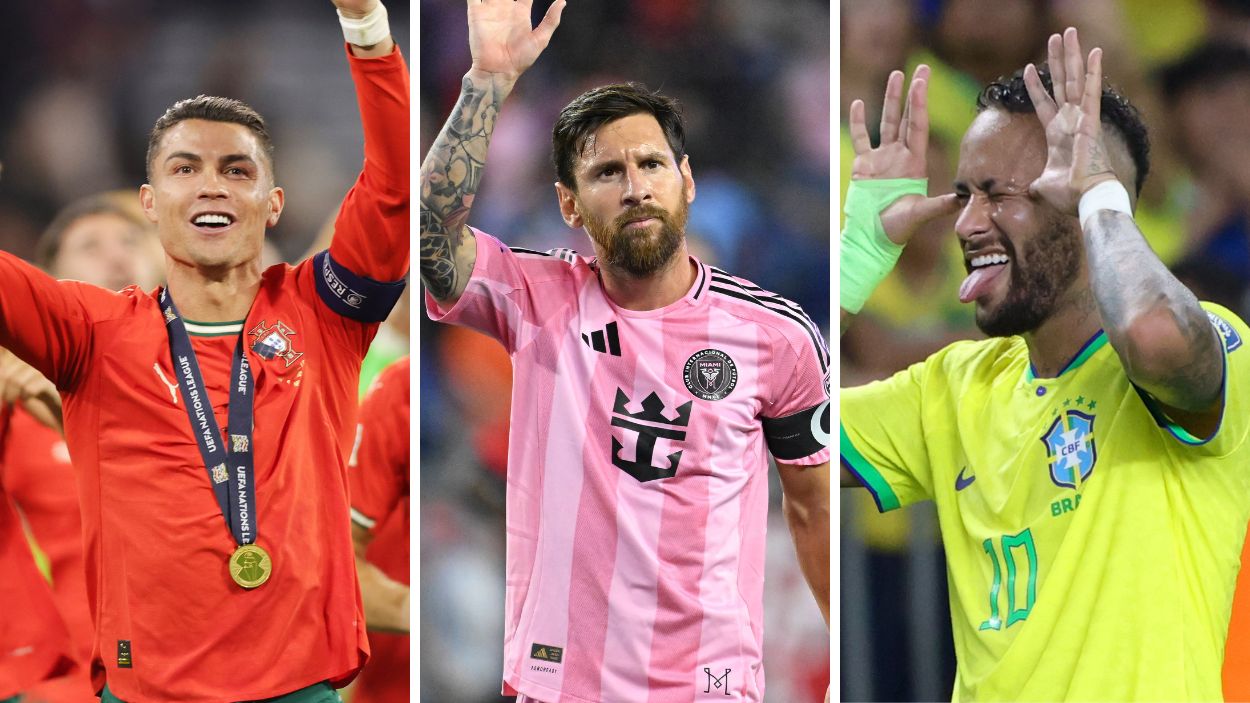 Los futbolistas que más ganan por patrocinios en 2025: Messi, Cristiano y Neymar lideran el ranking