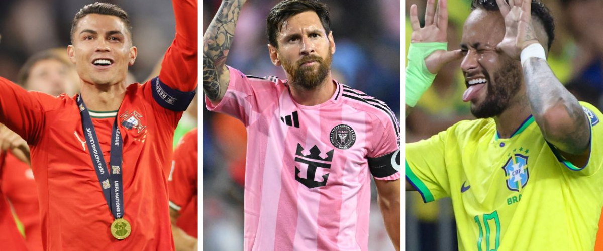 Los futbolistas que más ganan por patrocinios en 2025: Messi, Cristiano y Neymar lideran el ranking