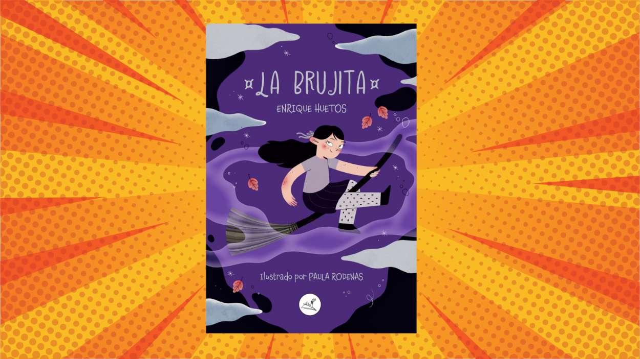 Portada de la novela infantil "La Brujita" | Editorial Gusanillo