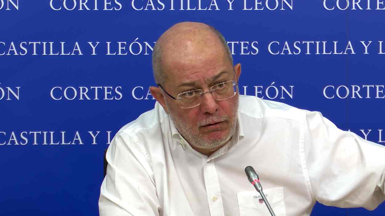 Igea retrata a Quiñones y Mañueco. EP