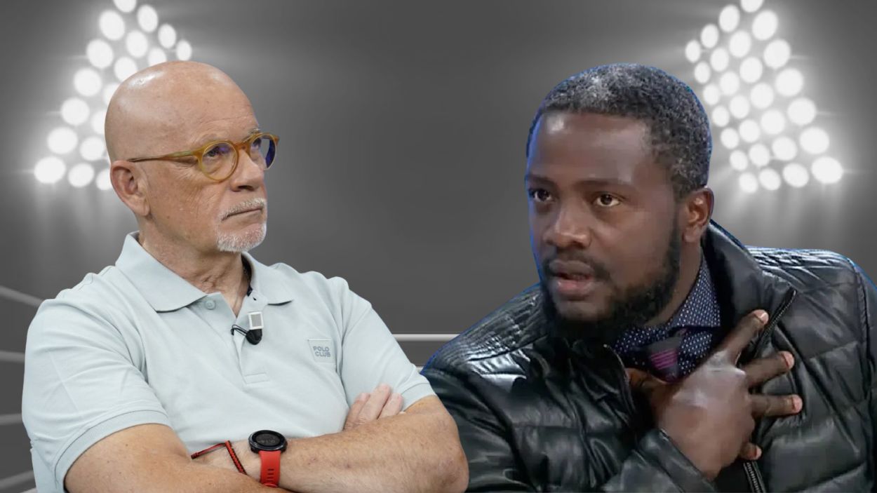 A la izquierda Alfredo Duro y a la derecha Bertrand Ndongo. Fotomontaje.