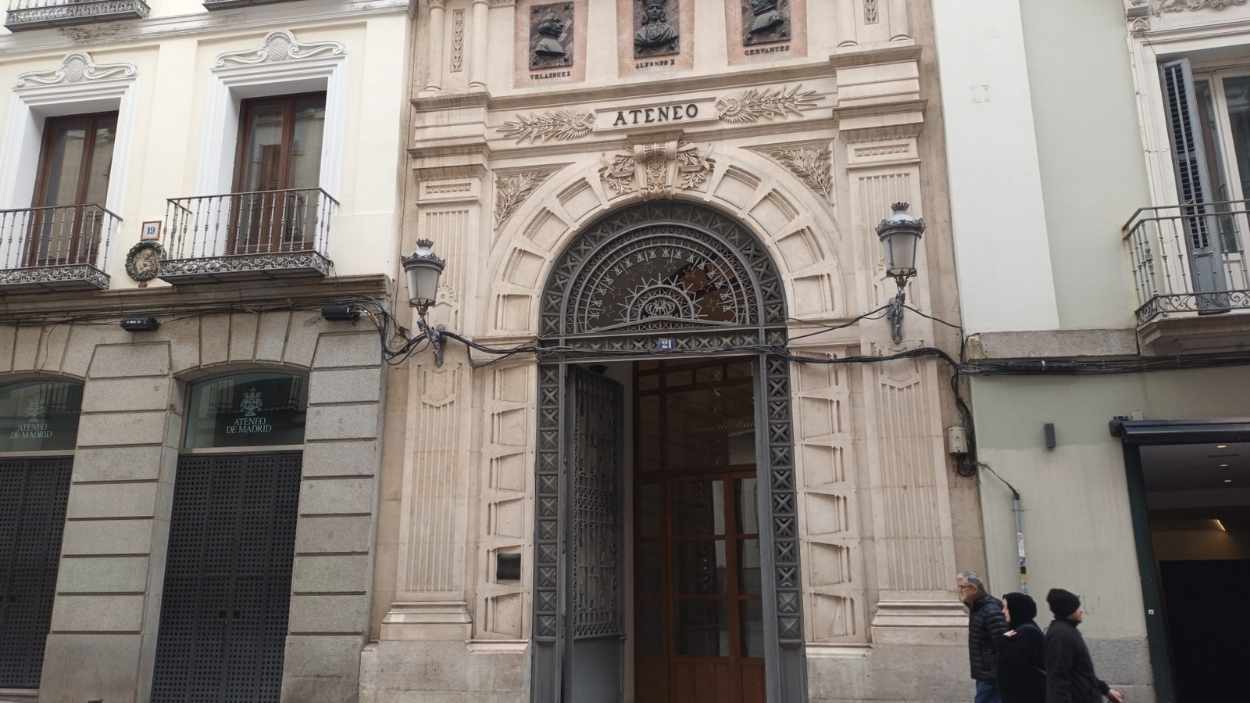 Ateneo de Madrid. EP/Archivo.