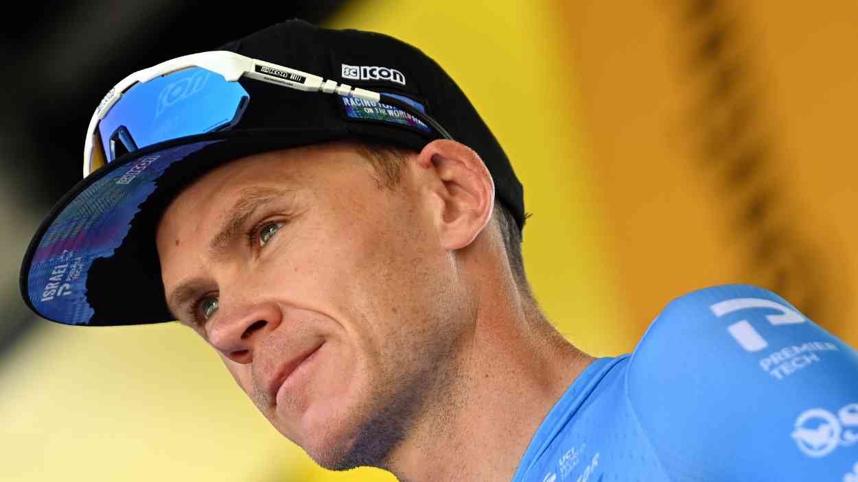 El ciclista Chris Froome, hospitalizado tras sufrir un grave accidente. EP