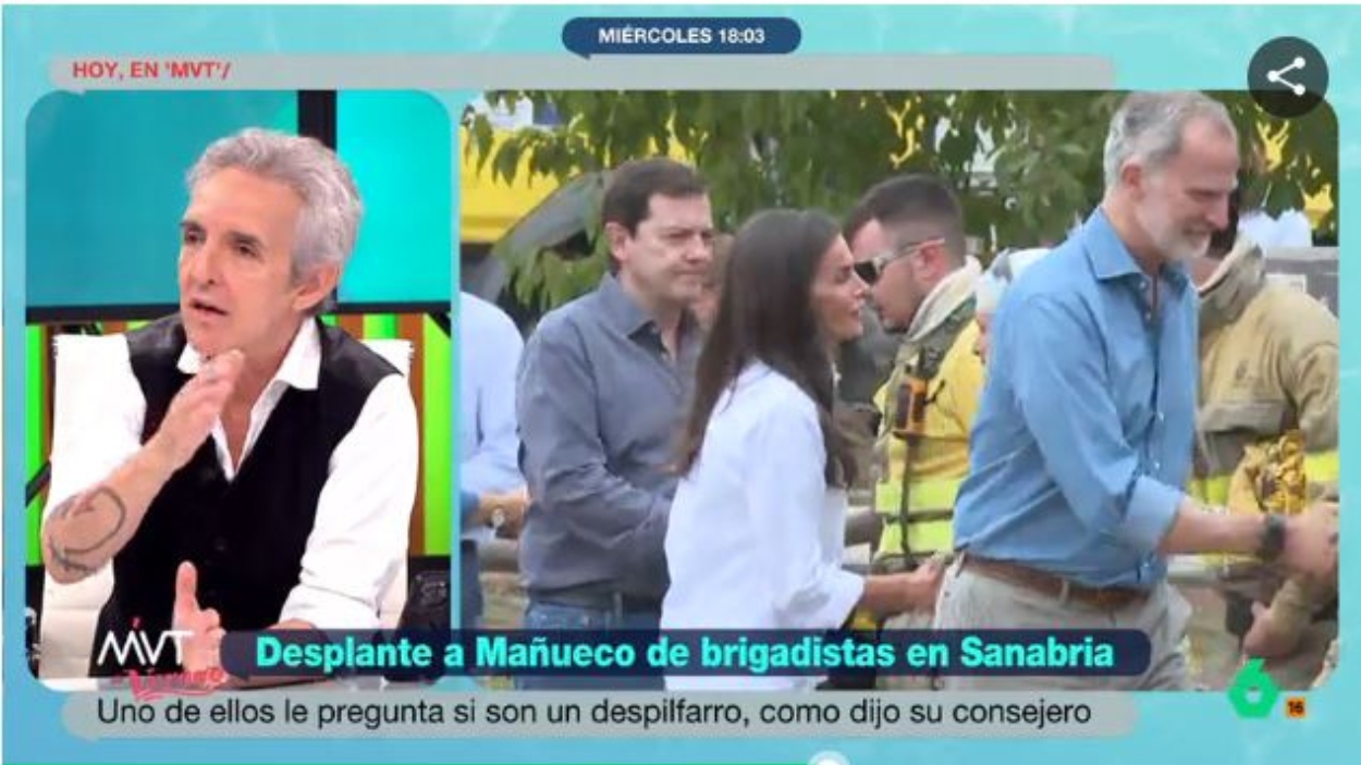 Ramoncín en Más Vale Tarde. LaSexta 