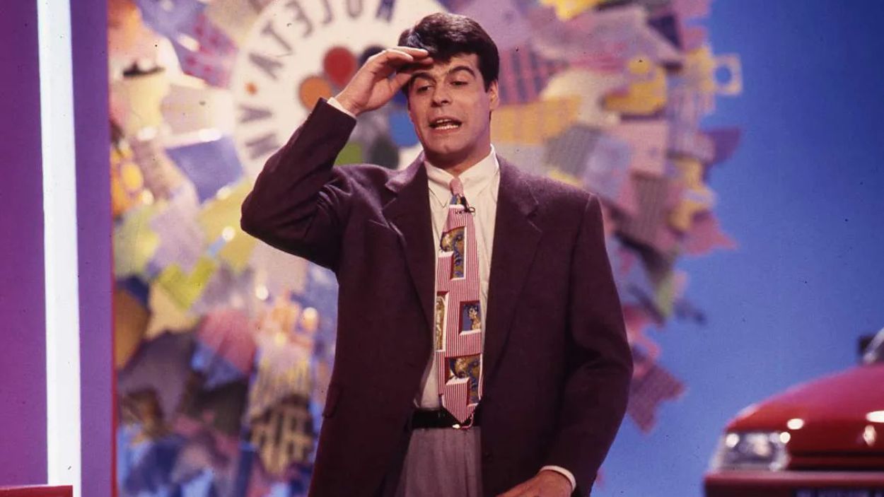 Andoni Ferreño en 'La ruleta de la fortuna'. Archivo