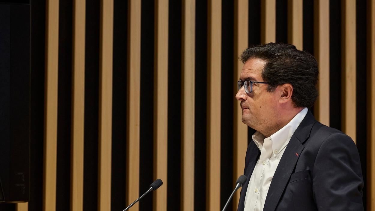 El ministro para la Transformación Digital y de la Función Pública y líder del PSOE-M, Óscar López. EP/Archivo.