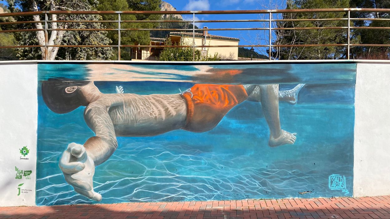 Mural en Orcera