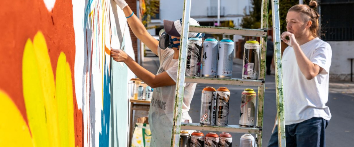 La provincia de Jaén como lienzo en blanco para grafiteros: Colores hipnotizantes, diseños únicos y marcos a gran escala