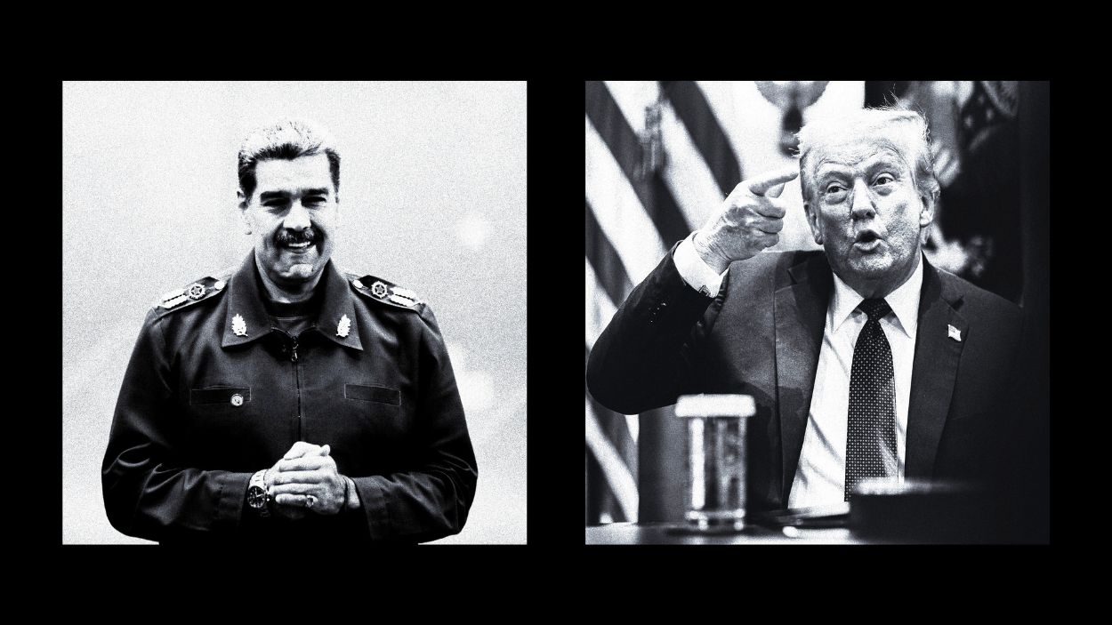 Donald Trump y Nicolás Maduro. Elaboración Propia.