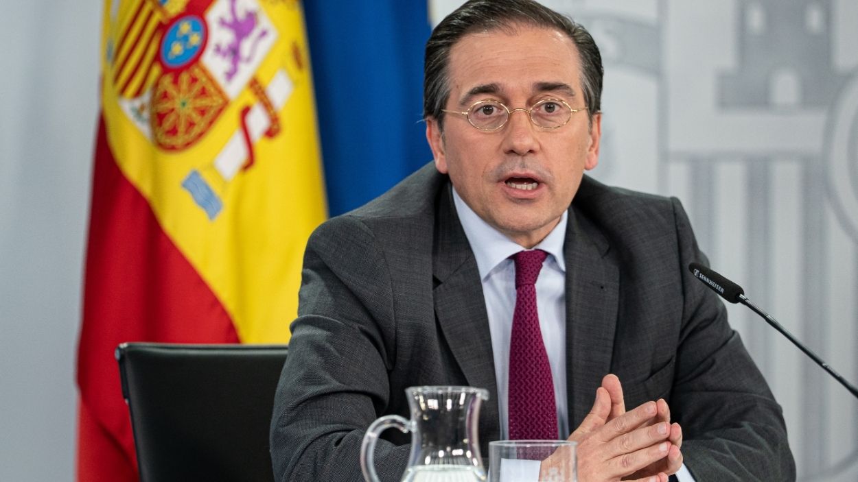 El ministro de Asuntos Exteriores, Unión Europea y Cooperación, José Manuel Albares. EP.