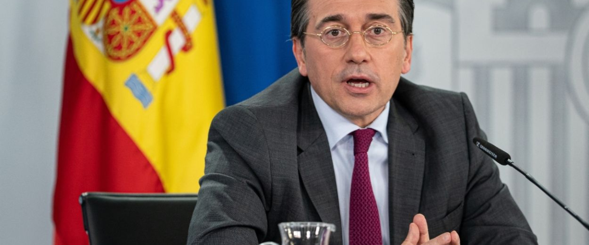 Albares reclama a la Unión Europea una acción inmediata para detener la guerra en Gaza
