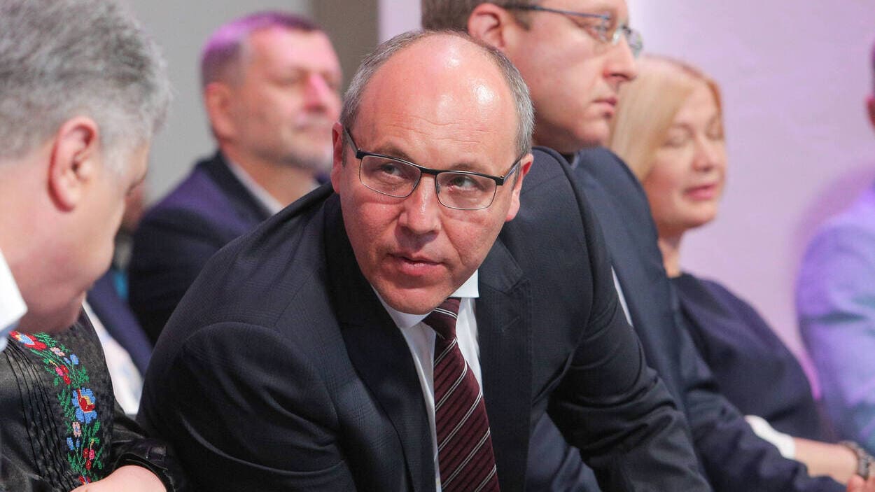 El expresidente del Parlamento de Ucrania y antiguo secretario del Consejo de Seguridad Nacional y Defensa, Andri Parubi. EP.