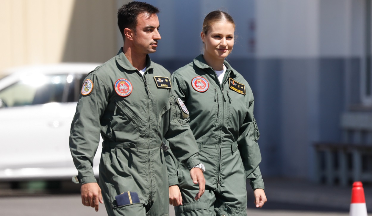 La princesa Leonor ingresa en la Academia General del Aire. EP