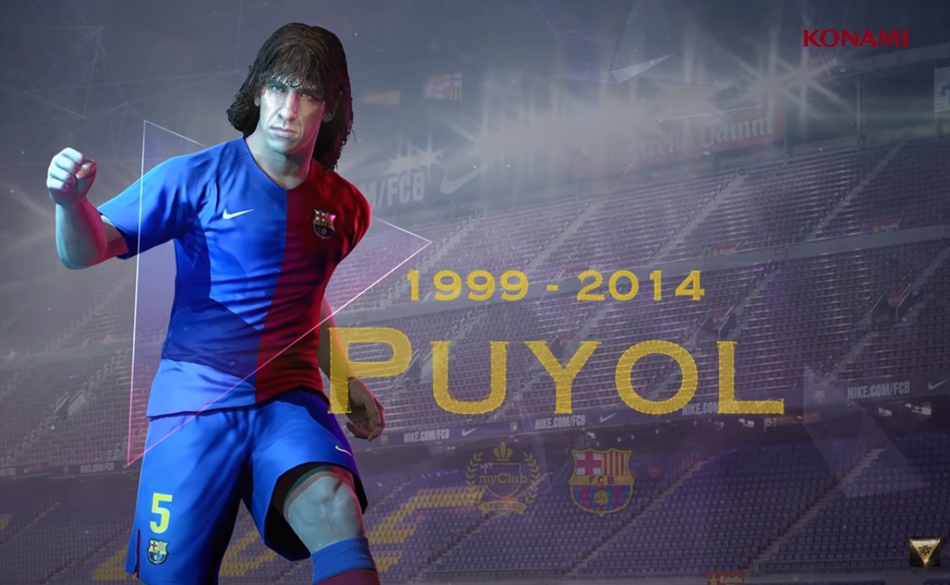 Una de las grandes novedades del simulador de Konami, PES 2017, es la apuesta por las leyendas del Barça.