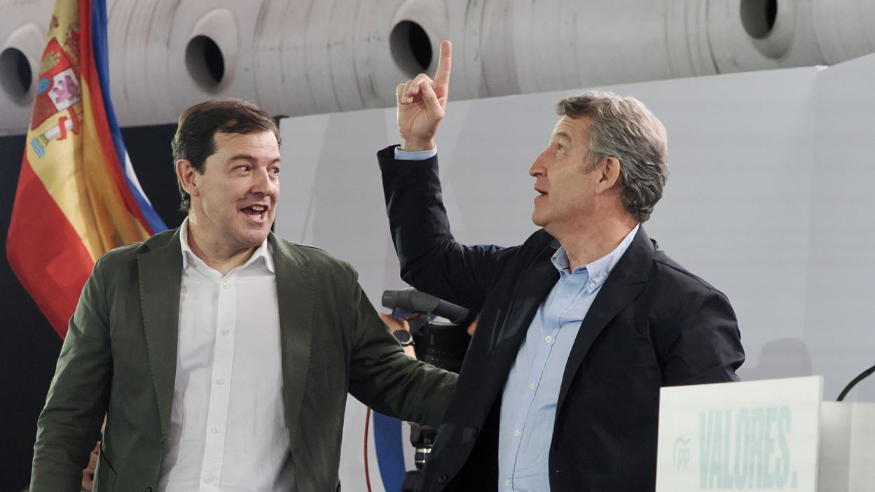 Feijóo sugiere a tres de sus presidentes autonómicos que dimitan si no consiguen aprobar los Presupuestos. EP.