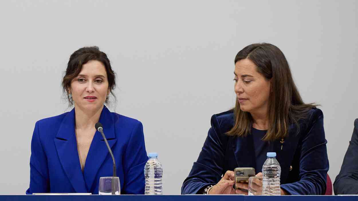 Ana Millán e Isabel Díaz Ayuso. EP