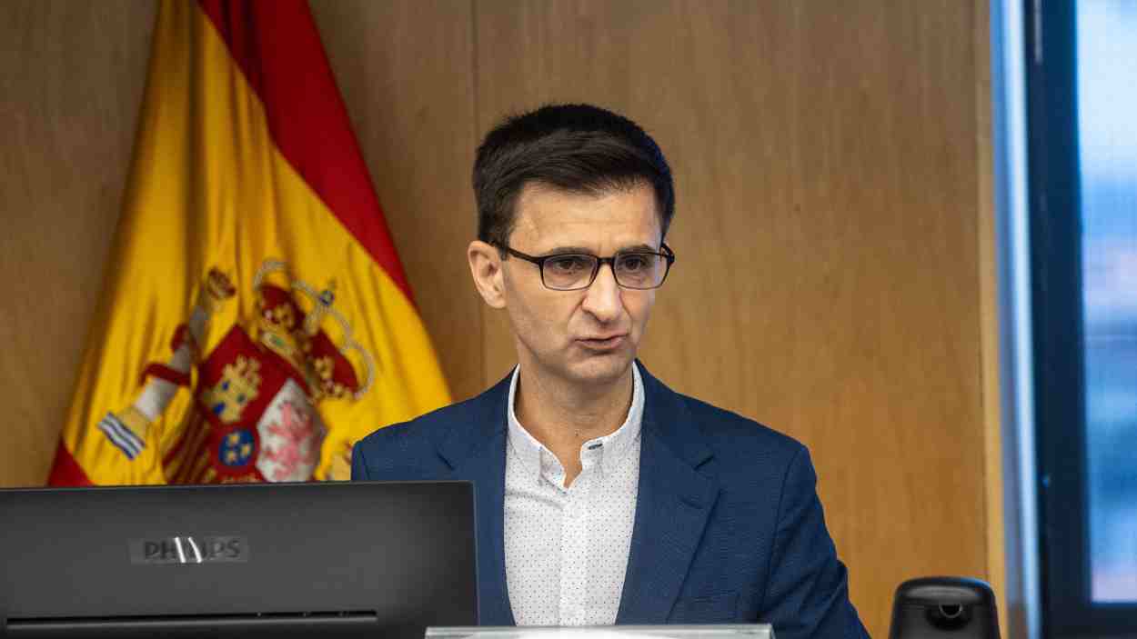 José Pablo López destaca los datos de la entrevista a Sánchez. EP