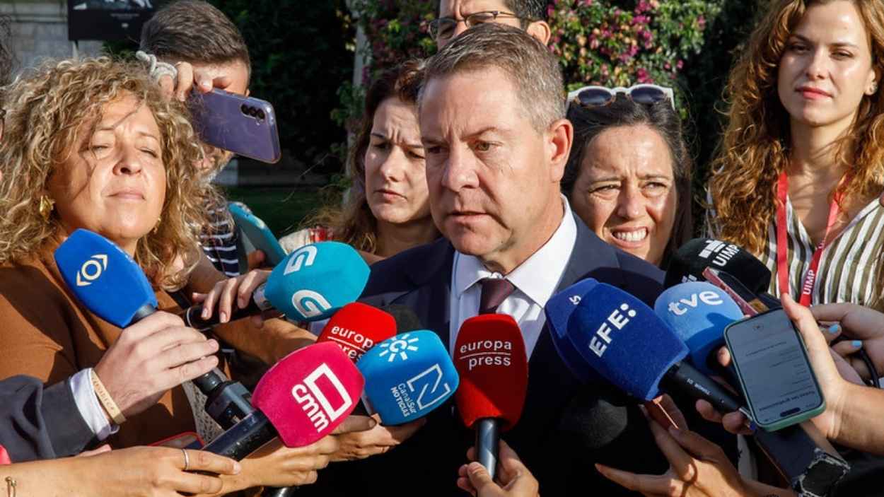 Emiliano García-Page, presidente de Castilla-La Mancha. JCCM.