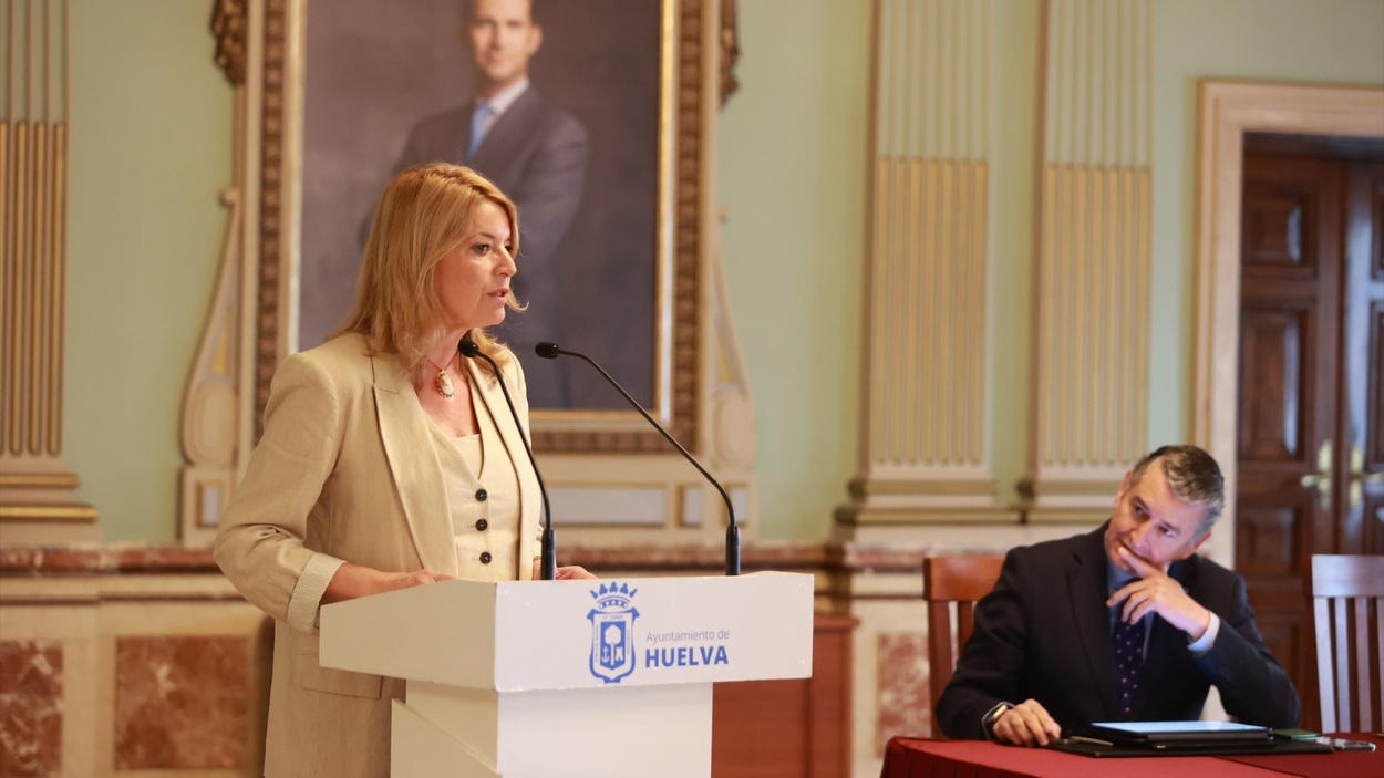 Pilar Miranda (PP) en un acto institucional