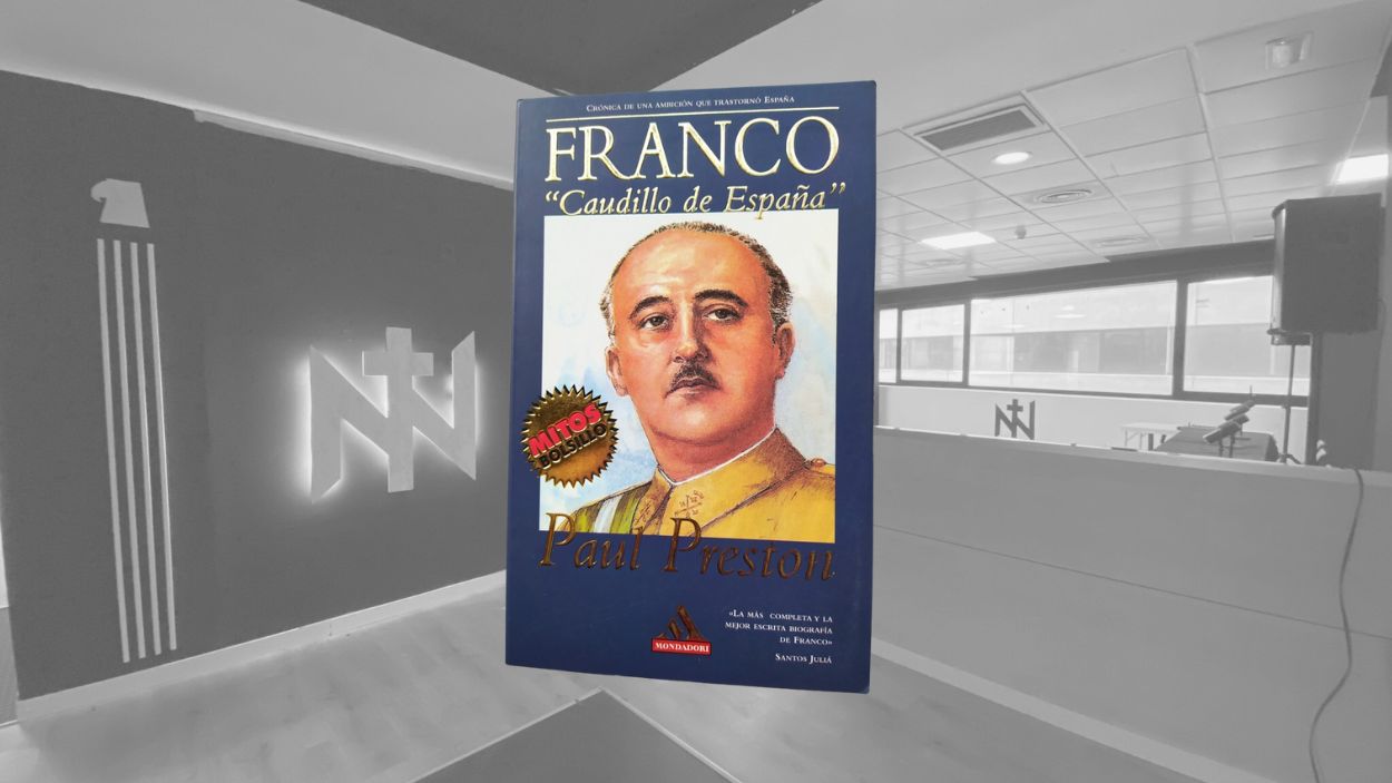 'Franco: Caudillo de España' de Paul Preston. Fotomontaje.