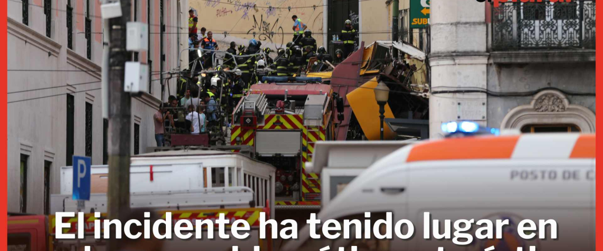 Tragedia en Lisboa: 15 muertos y 18 heridos al descarrilar el funicular de Gloria