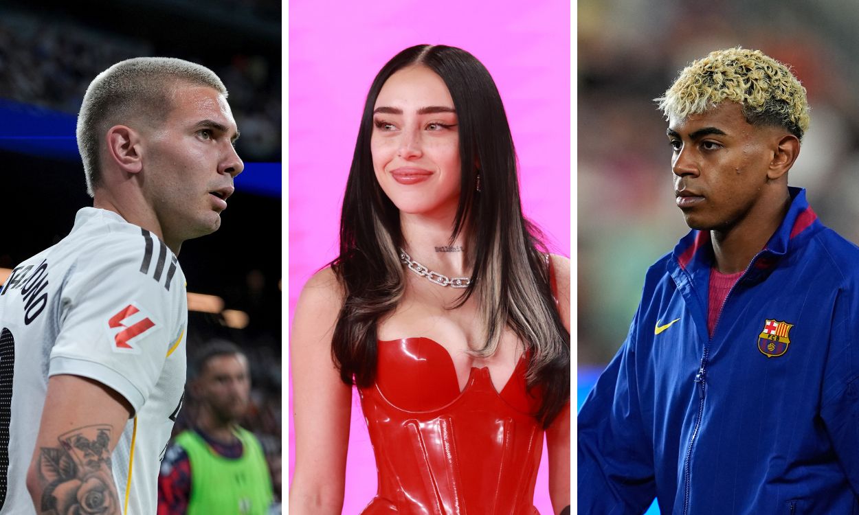 Franco Mastantuono, Nicki Nicole y Lamine Yamal