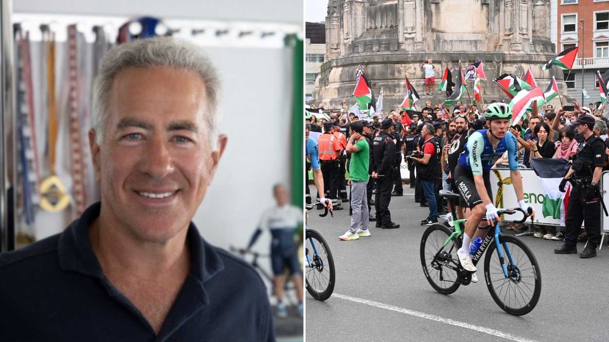 Así es Sylvan Adams, el empresario sionista y defensor de la masacre en Gaza, al frente del equipo ciclista Israel-Premier Tech
