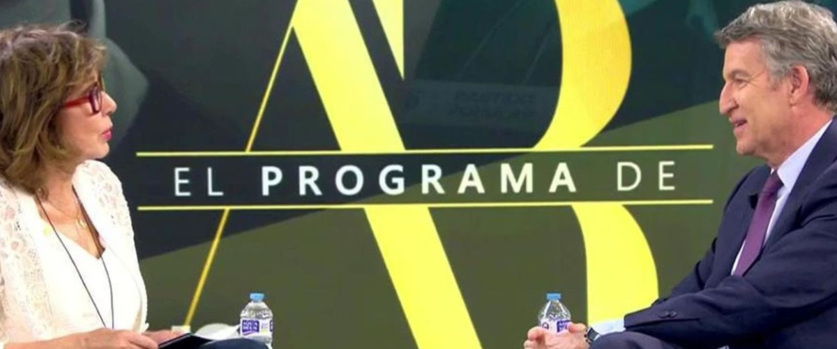 Feijóo le concede la primera entrevista del curso a Ana Rosa pese a la propuesta de Pepa Bueno