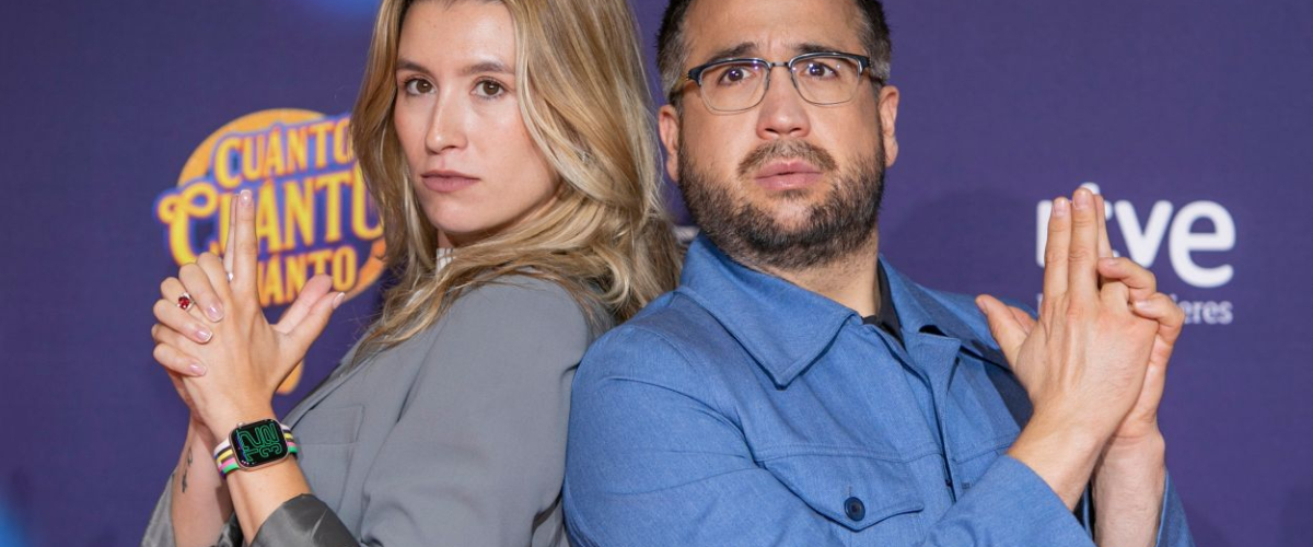 Eva Soriano y Aníbal Gómez, dispuesto a recuperar los grandes concursos en TVE con 'Cuánto, cuánto, cuánto'