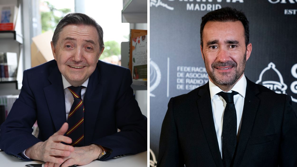 Federico Jiménez Losantos y Juanma Castaño.
