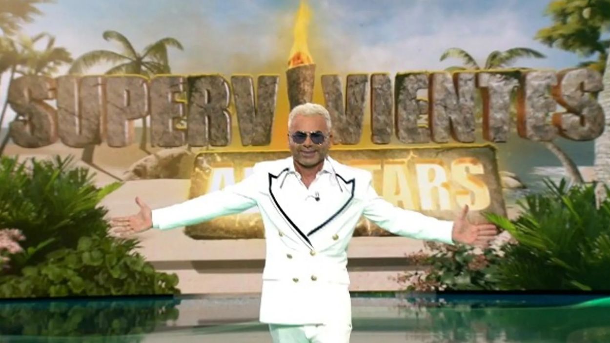 Jorge Javier en el estreno de 'Supervivientes All Stars 2' en Telecinco