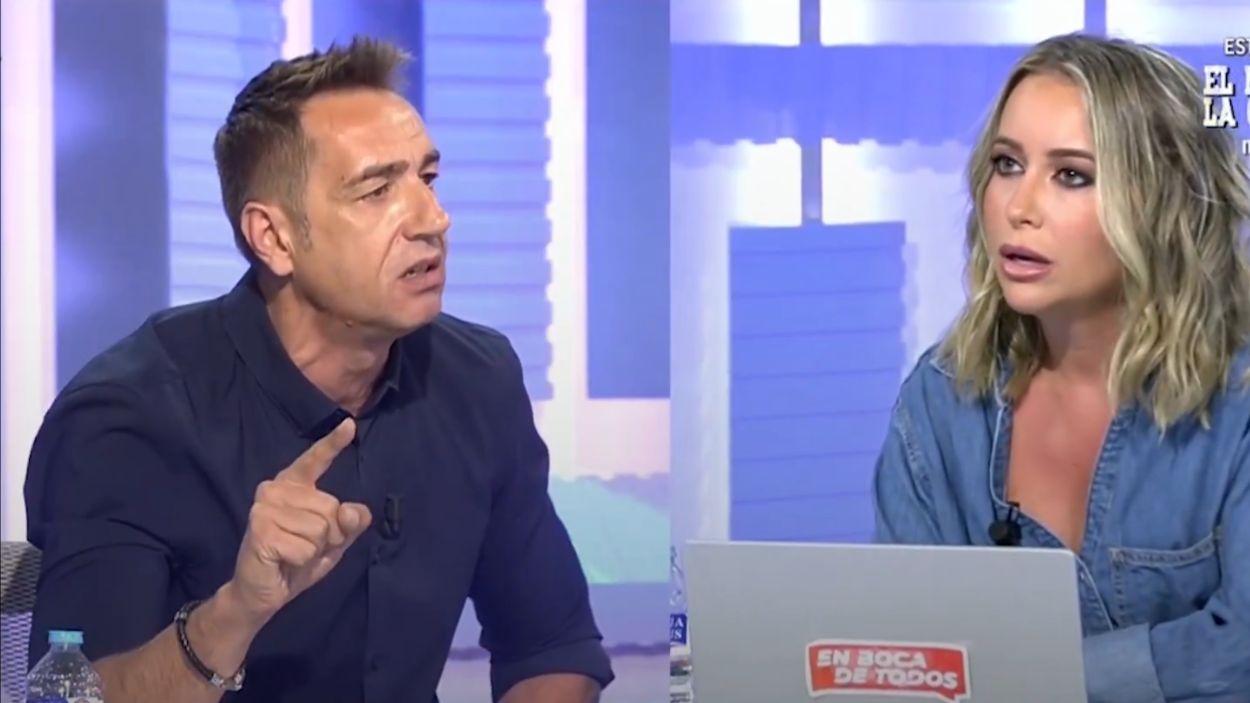 Los colaboradores de 'En boca de todos' Emilio Delgado y Teresa Gómez. Mediaset.