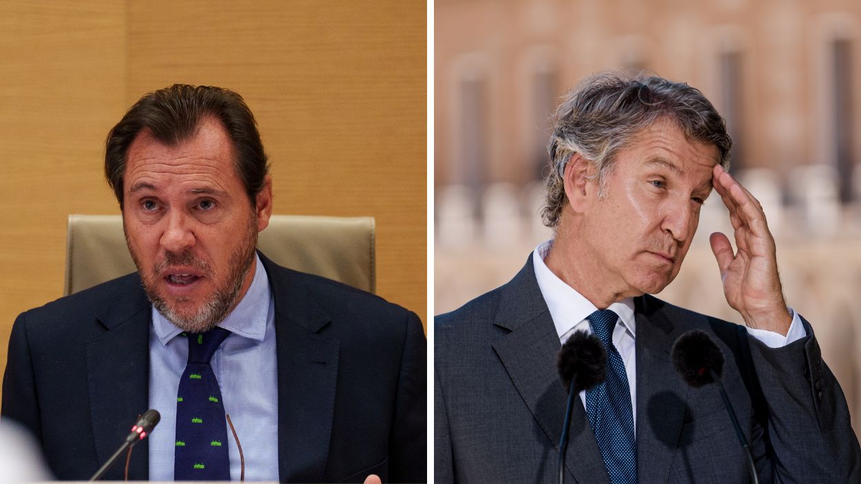 Fotomontaje de Óscar Puente y Alberto Núñez Feijóo. Elaboración propia.