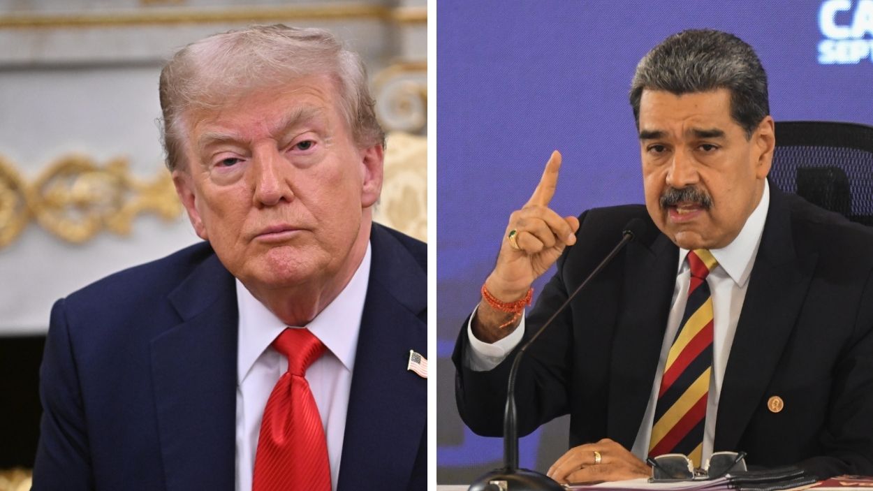  Donald Trump y Nicolas Maduro. EP.