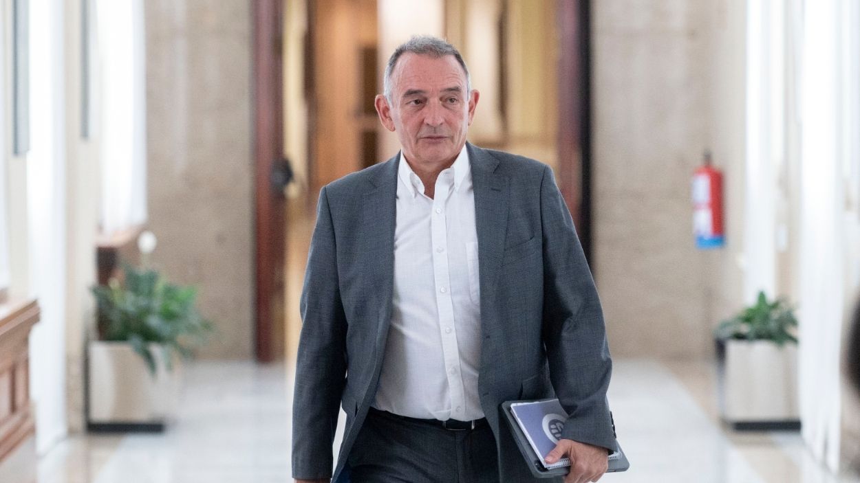 El diputado de Sumar Enrique Santiago. EP.