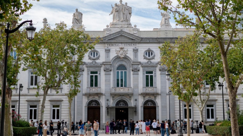 El Palacio de Justicia, sede del Tribunal Supremo. EP.  El Palacio de Justicia, sede del Tribunal Supremo. EP.