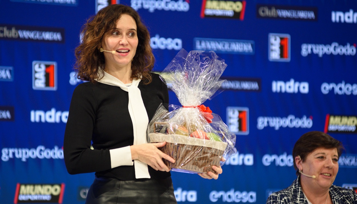La presidenta de la Comunidad de Madrid, Isabel Díaz Ayuso. EP