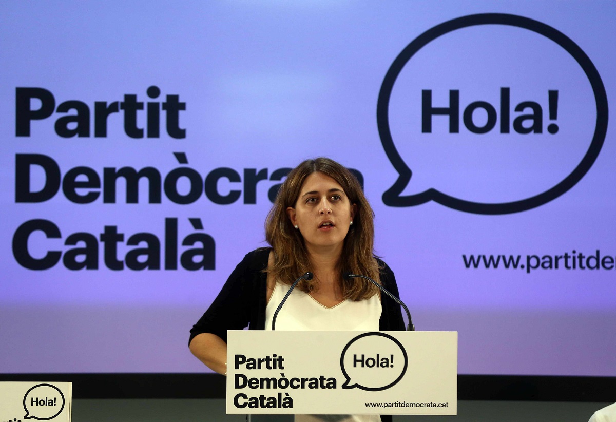 La coordinadora general del Partit Demòcrata Català, Marta Pascal