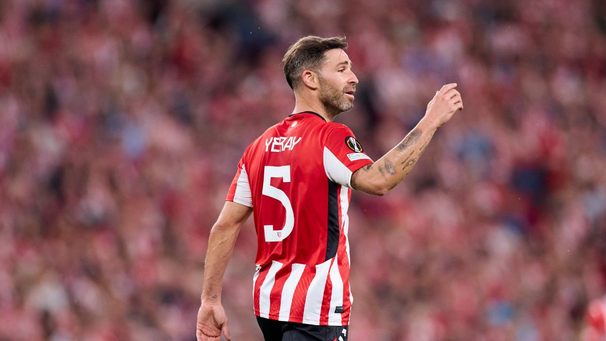 El central del Athletic de Bilbao Yeray Álvarez. EP