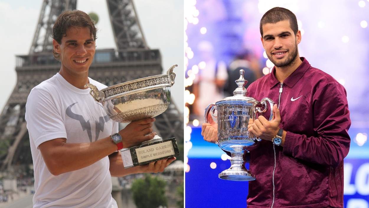 Carlos Alcaraz vs Rafa Nadal: ¿Quién era mejor a los 22 años? EP