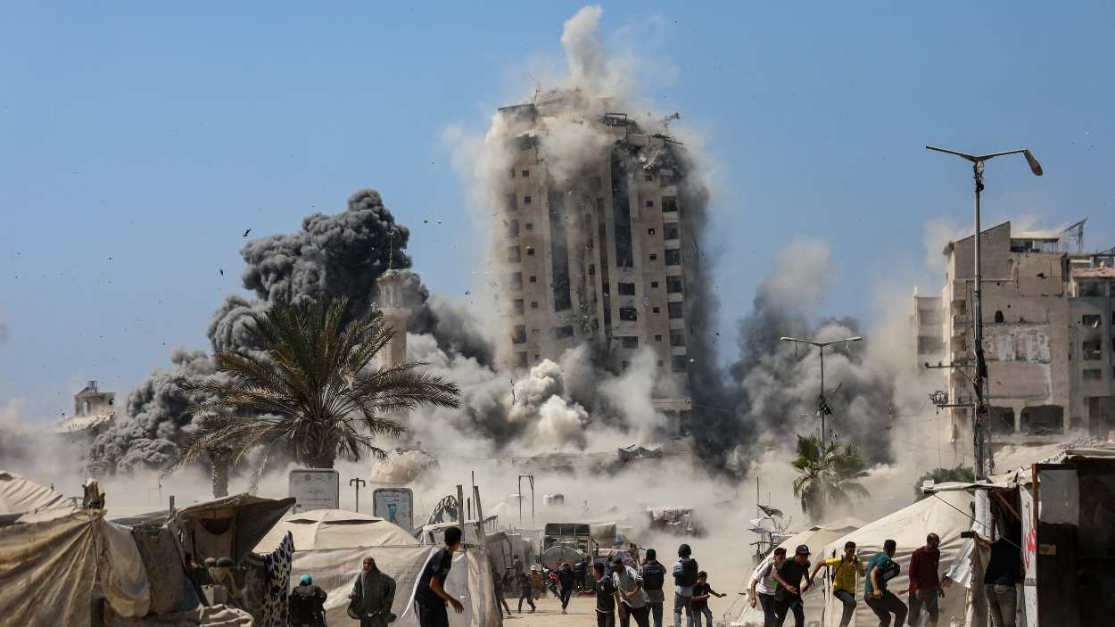 Gaza, totalmente derruida tras el genocidio israelí. EP.