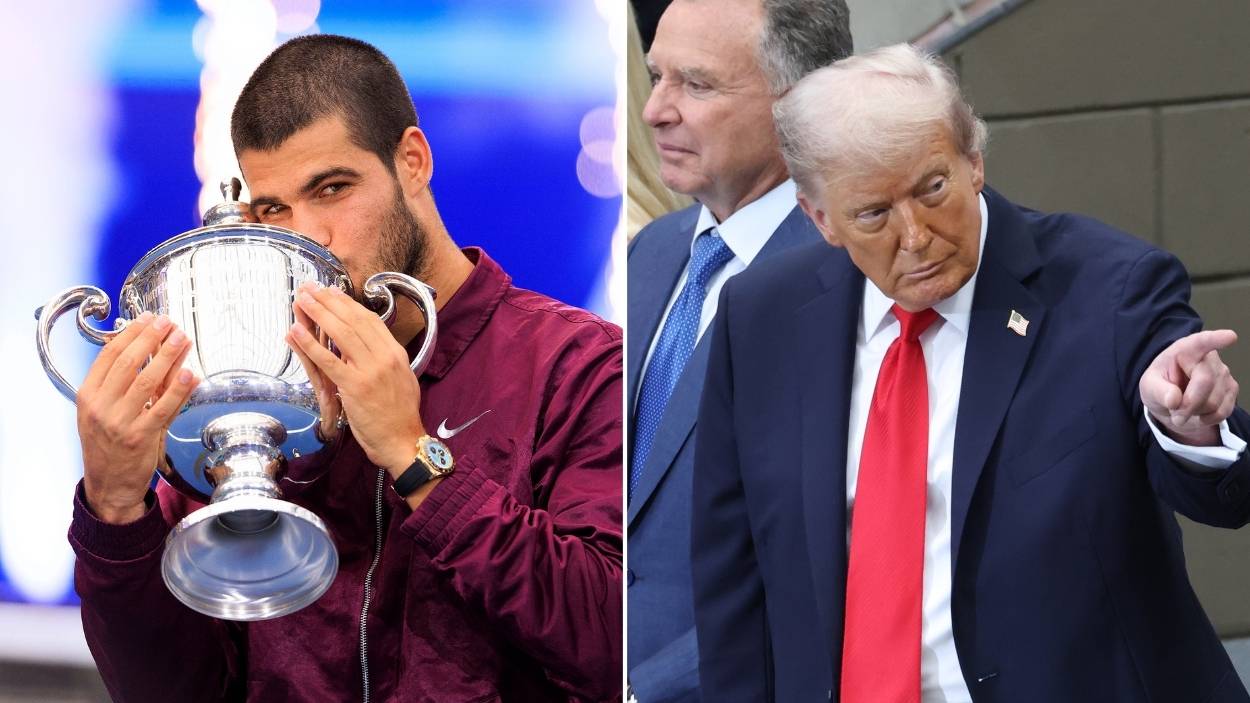 El público alucina con la reacción de Trump a la victoria de Alcaraz en el US Open: "Quiere deportarlo". EP