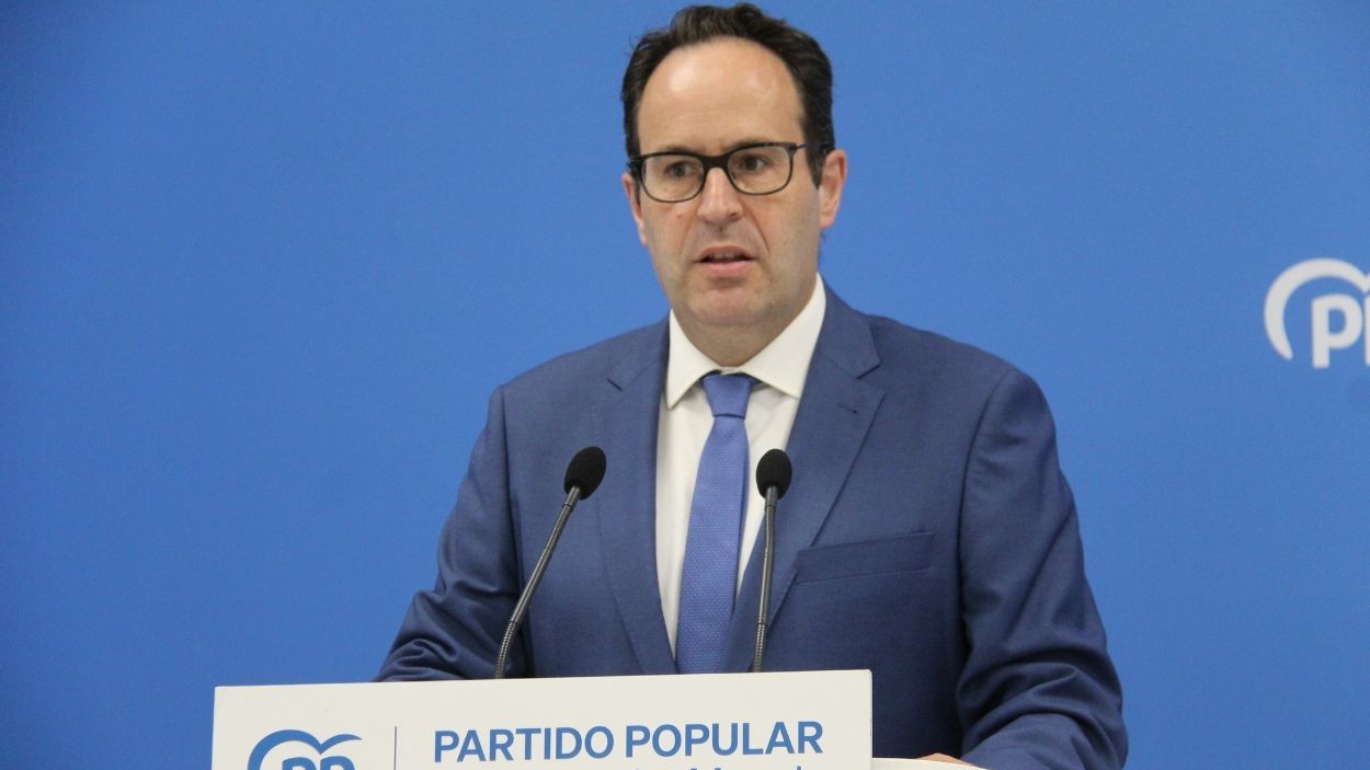 José Martin-Buro, diputado regional del PP en las Cortes de Castilla-La Mancha. PP C-LM