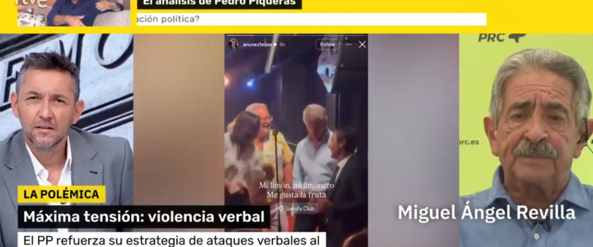 Revilla lanza un duro recado a Feijóo: "Está llegando a los mismos niveles de Vox”