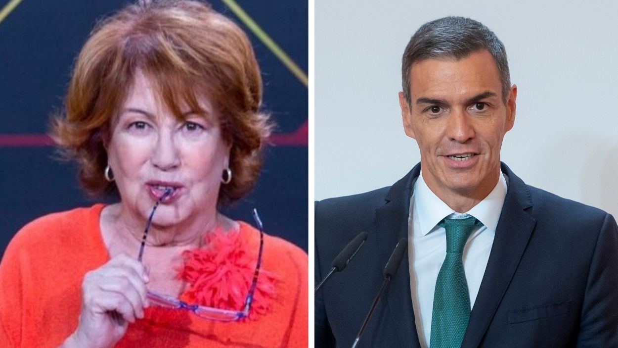 Rosa Villacastín y Pedro Sánchez. EP.
