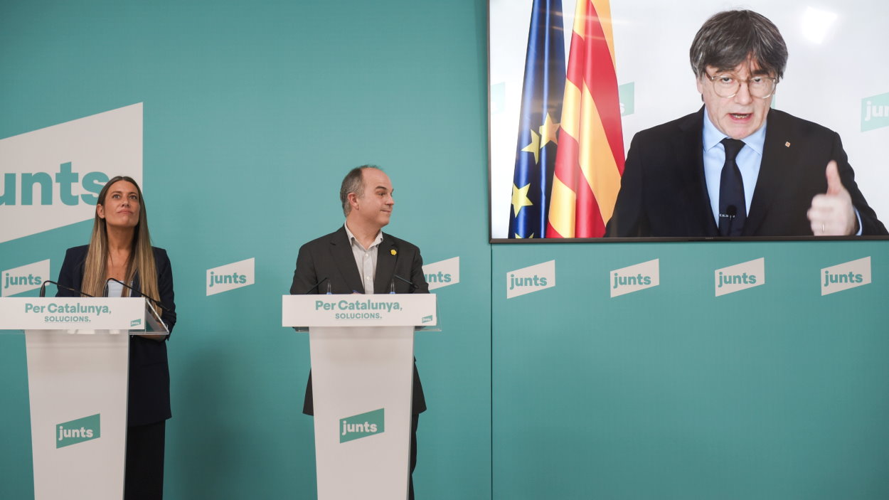 Junts comunica a Trabajo que se aliará con PP y Vox para tumbar la reducción de jornada. EP.