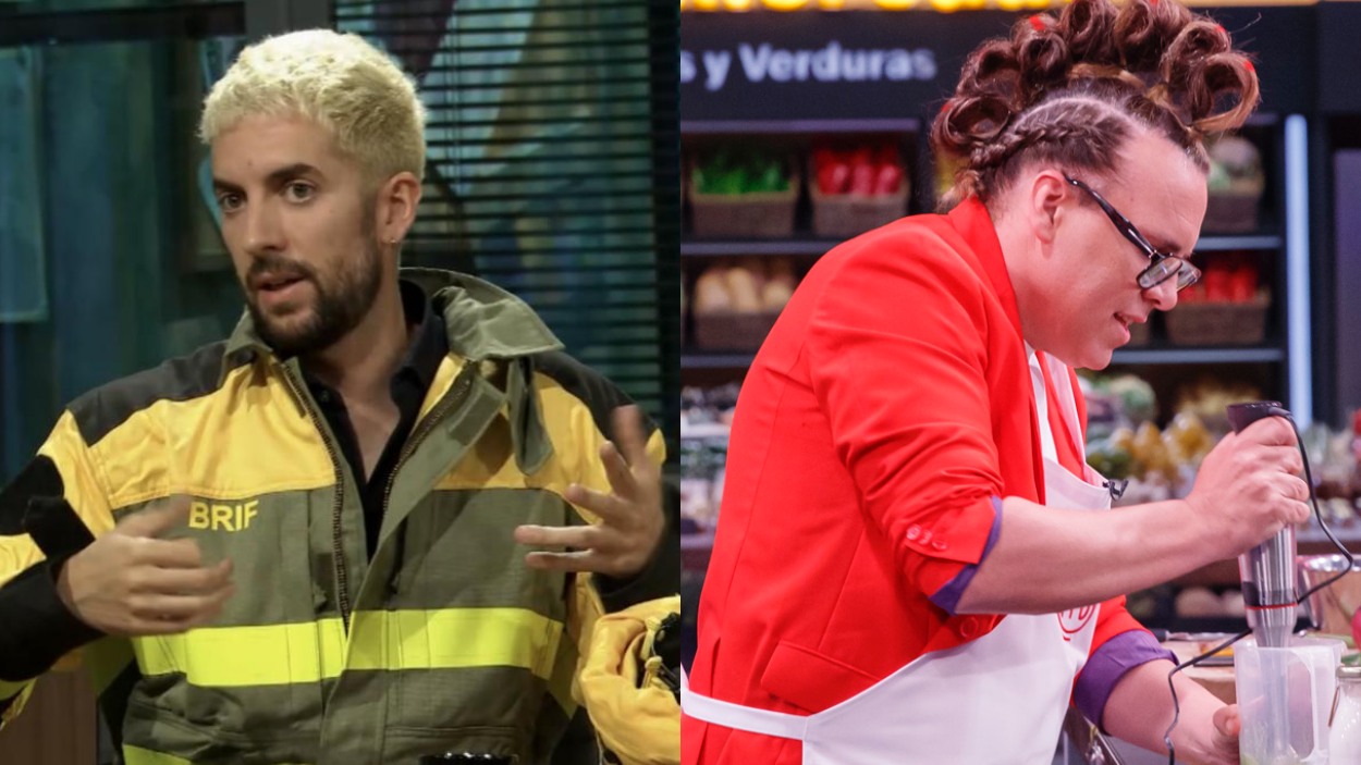 David Broncano en 'La revuelta' y Torito en 'Masterchef Celebrity 10'
