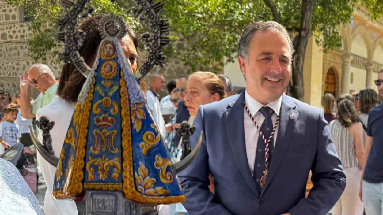 Imagen de David Moreno, presidente del Grupo Parlamentario Vox en las Cortes de Castilla-La Mancha