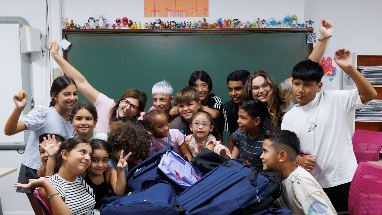 la Fundación ”la Caixa” proporciona apoyo socioeducativo a más de 65.000 niños y niñas en situación de vulnerabilidad. © Arturo Cuenca / FLC