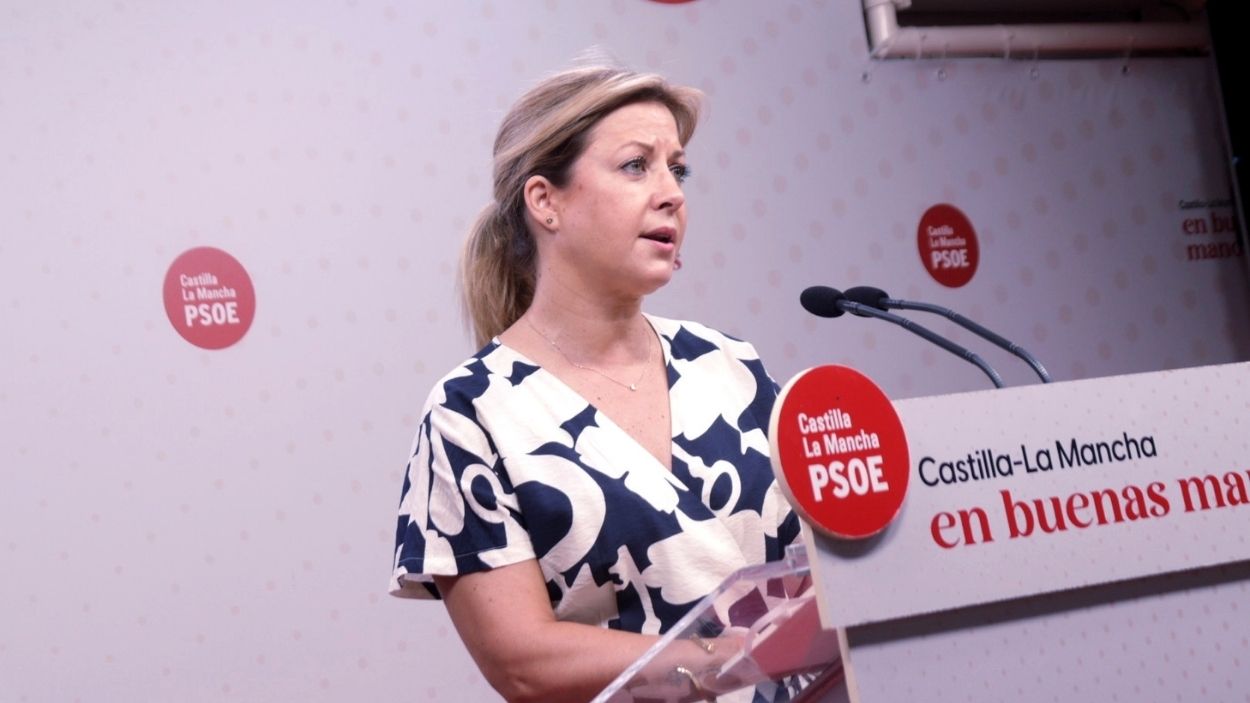 Ana Isabel Abengózar, portavoz socialista. PSOE Castilla-La Mancha.